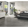 Grands carreaux de carrelage intérieur 80x80cm gris
