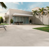 Carrelage sol effet béton beige - gris 60x60cm intérieur et extérieur