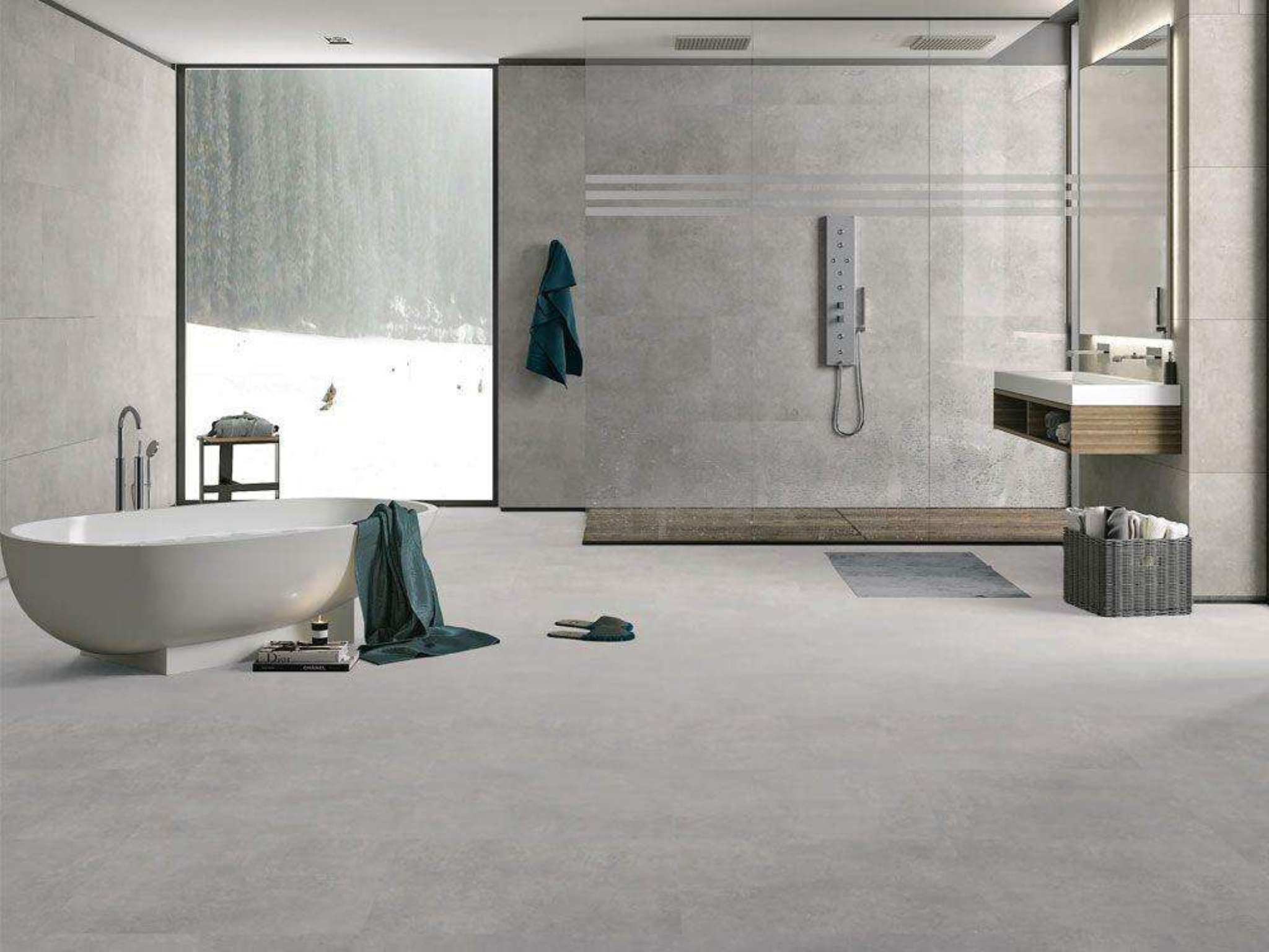 Ark Silver Matt / Semi Lap 60x60